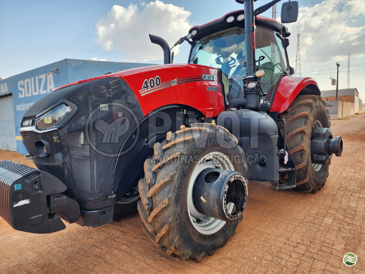 TRATOR CASE MAGNUM 400 Tração 4x4 Pivot Máquinas - Case  GOIANIA GOIAS GO